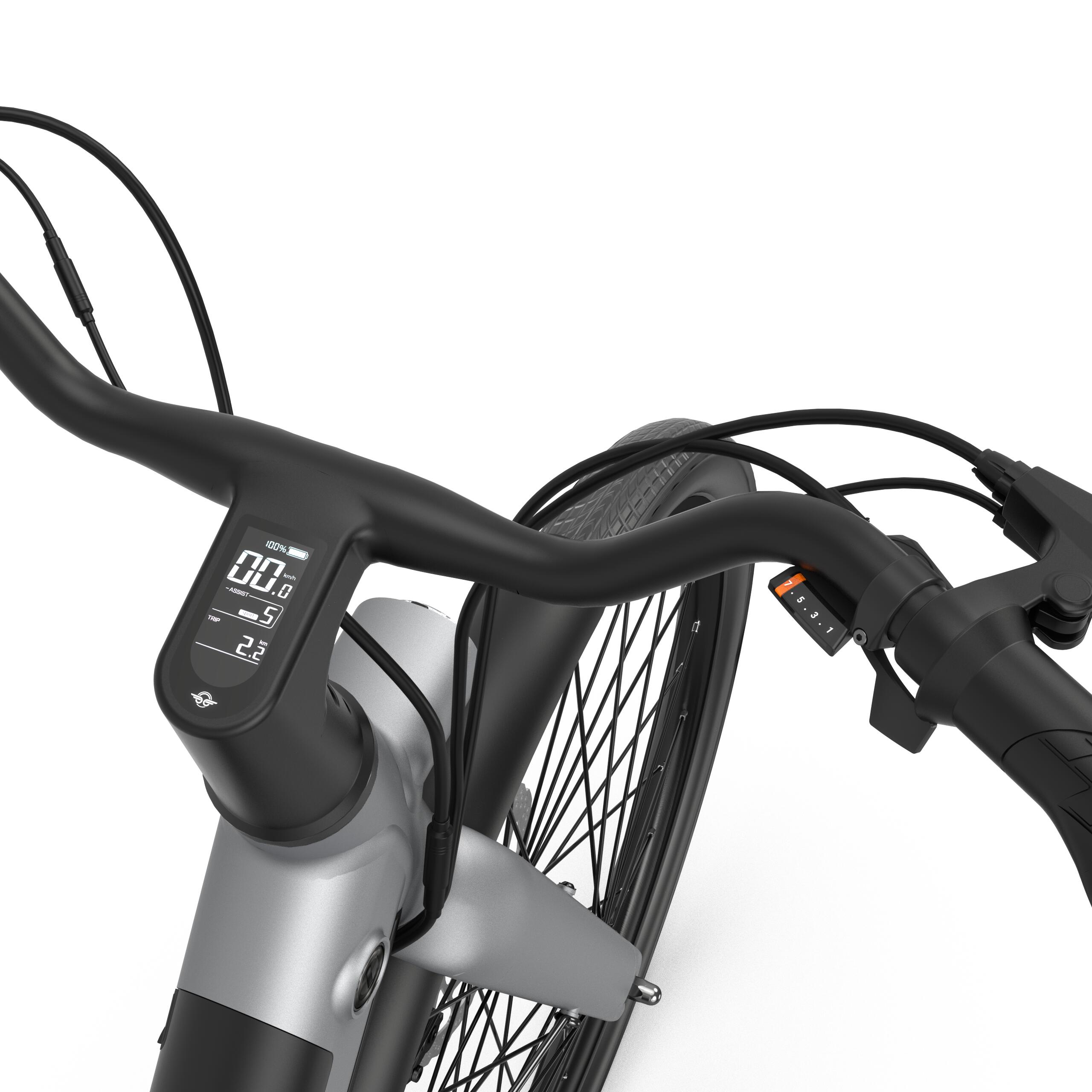 Elektrofahrrad YEEP.ME DAY PLUS Grau 26'' 60km + Gepäckträger hinten 5/7