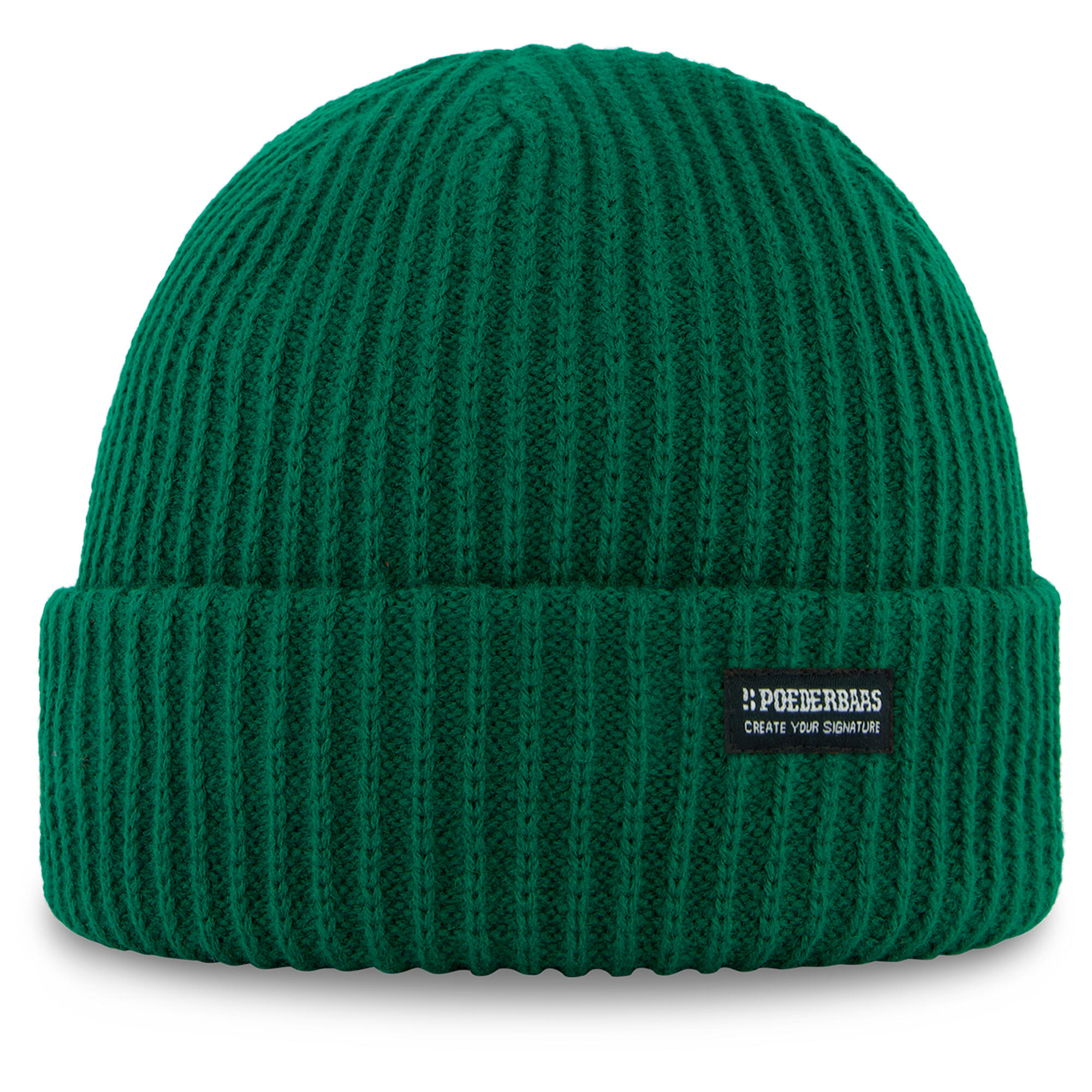 POEDERBAAS Poederbaas Royal Rib Beanie/Muts