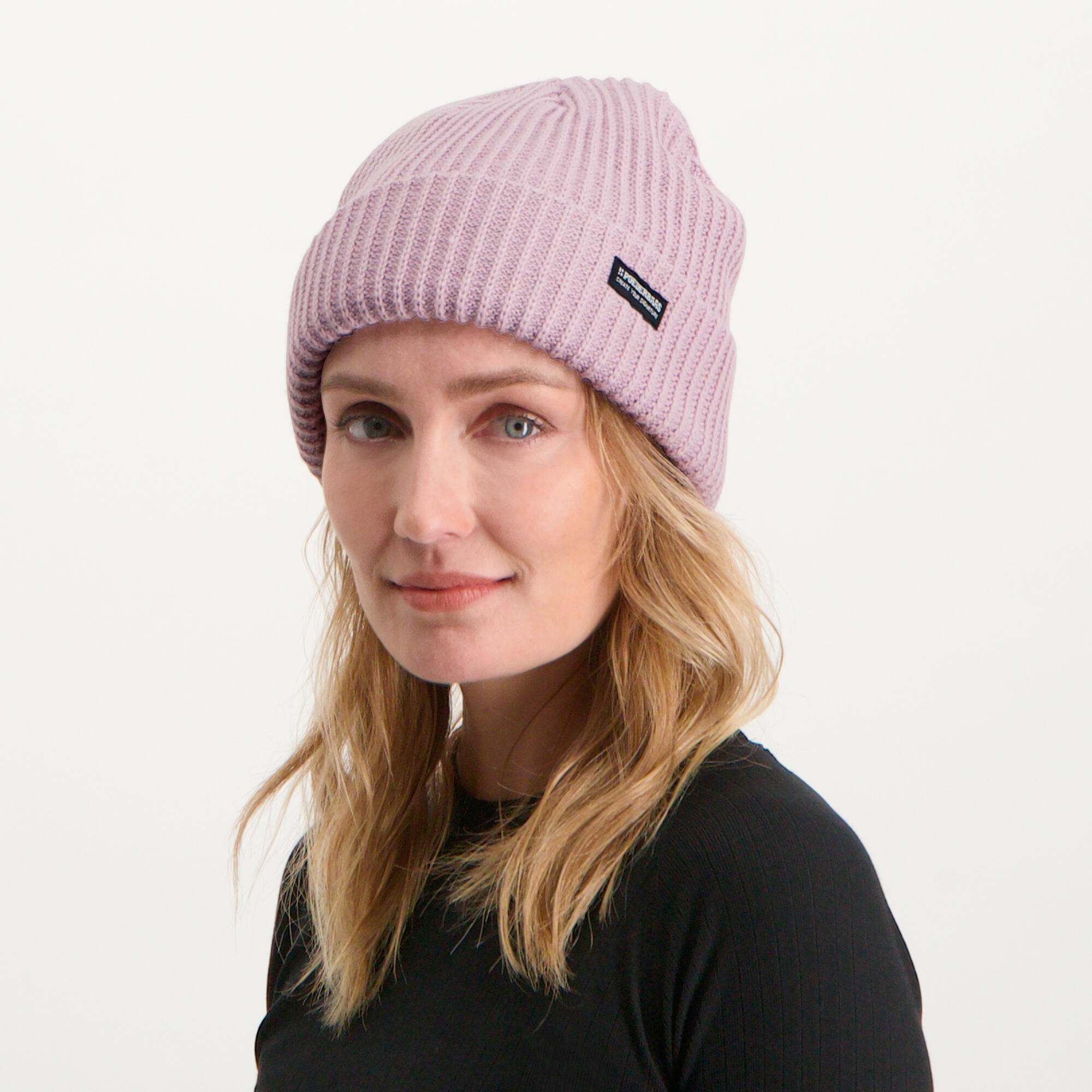Poederbaas Royal Rib Beanie/Muts 3/4