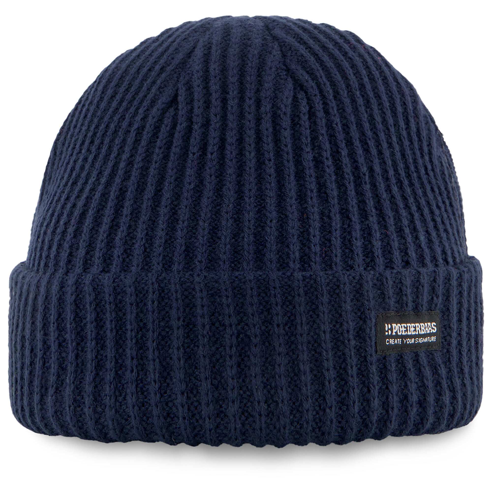 POEDERBAAS Poederbaas Royal Rib Beanie/Muts