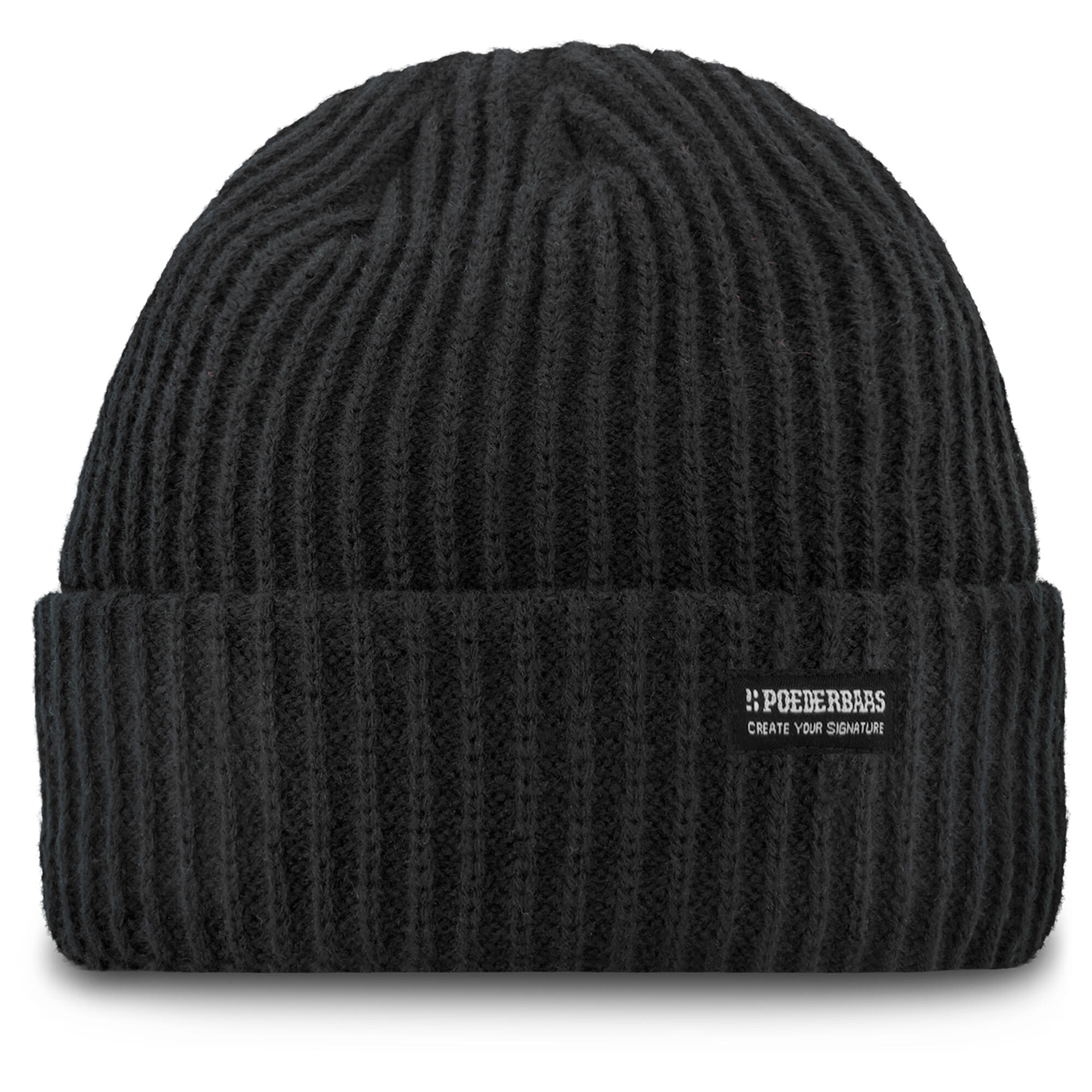 POEDERBAAS Poederbaas Royal Rib Beanie/Muts
