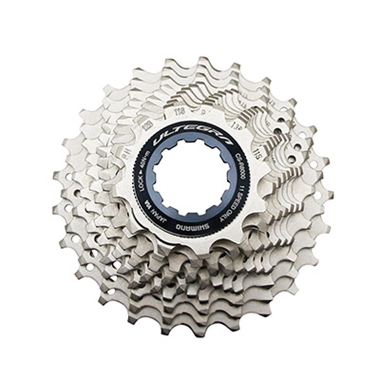 Cassette Shimano Ultegra CS-R8000 11 Vitesses – Pignons 11-28 Dents – Occasion En Bon état – Argentée