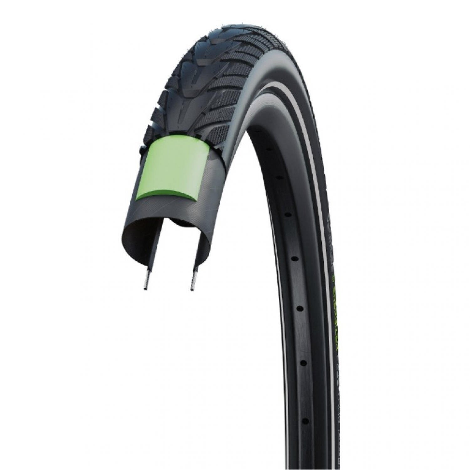 Schwalbe Energizer Plus R GreenGuard 55-622 (28x2,15) nero riflettente. 3/3