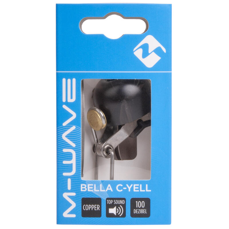 M-Wave fietsbel Bella C-Yell 30 mm zwart