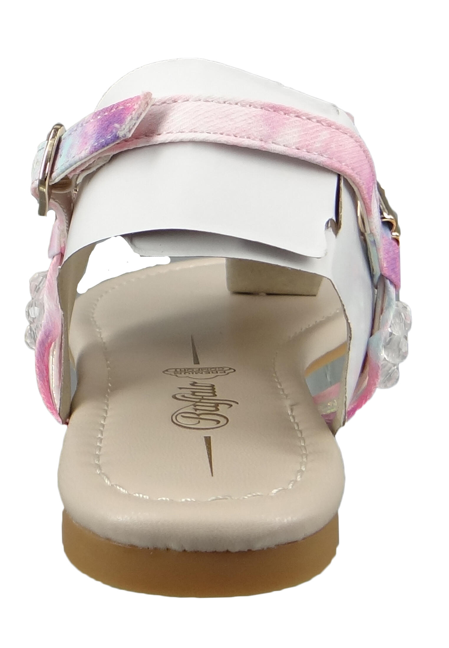 Buffalo Dames Teenscheider Sandalen Capri Vacay Vegan 1600132 roze 3/6