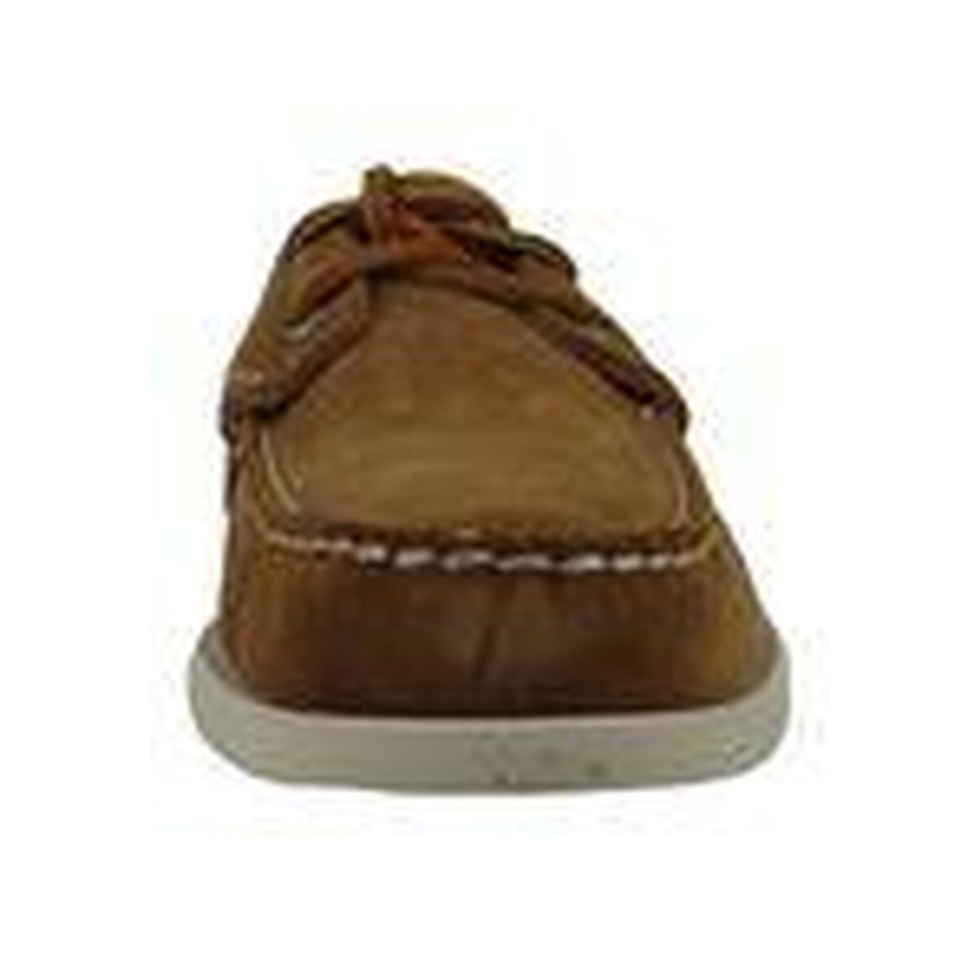 Chaussure bateau Portland Flesh out cuir suède beige SEBAGO