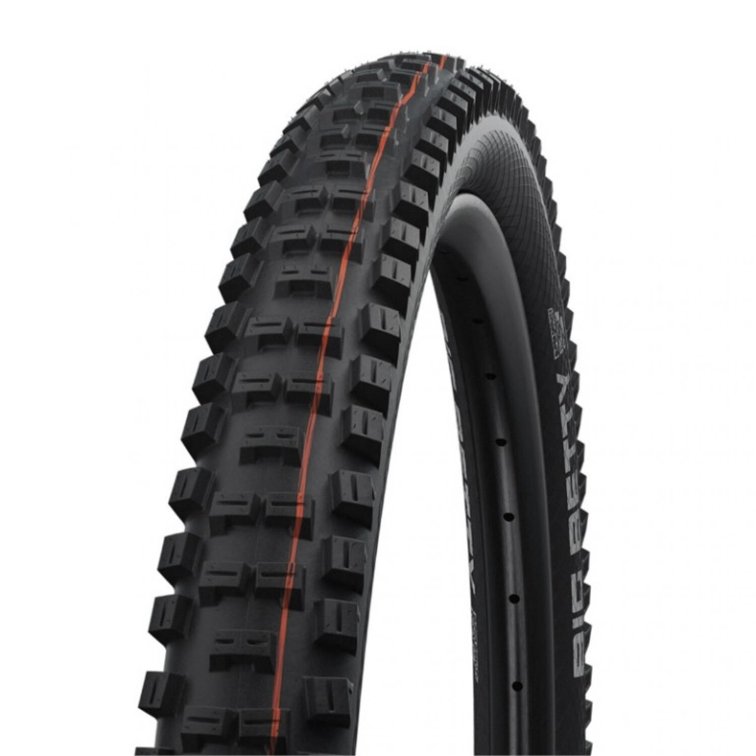 Schwalbe - Pneu Vtt/gravity 29 X 2.40 Schwalbe Big Betty Enduro Noir Tr (62-622) - Pneu - Blanc|noir - Decathlon