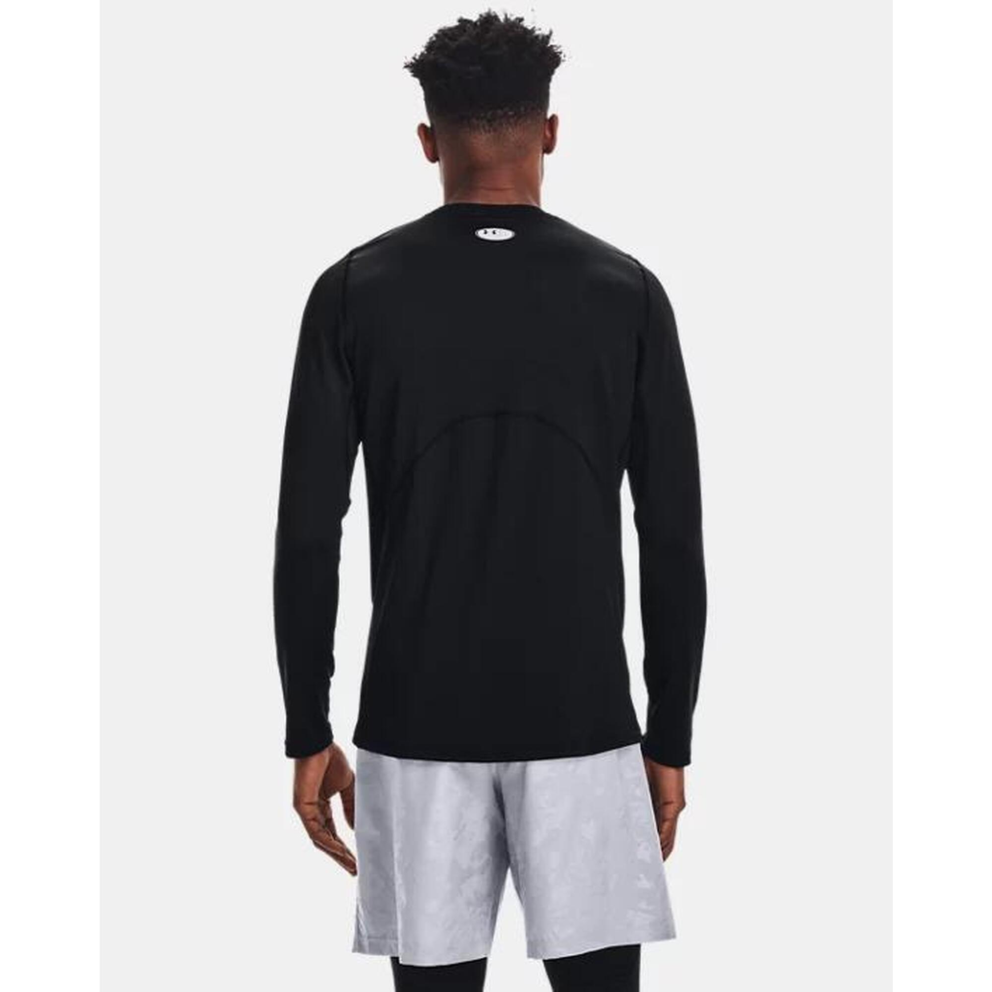 Tricou cu mânecă lungă Lycra ColdGear® Under Armour, Negru