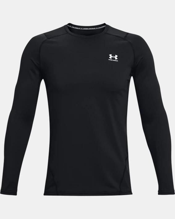 Koszulka z długim rękawem Lycra ColdGear® Under Armour, czarna 4/4