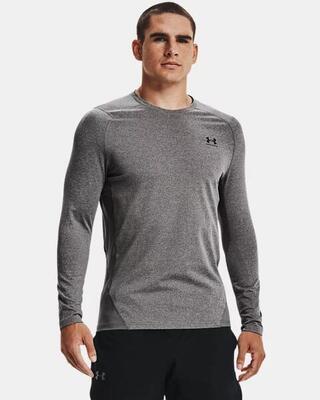 Lycra t-shirt under armour grijs