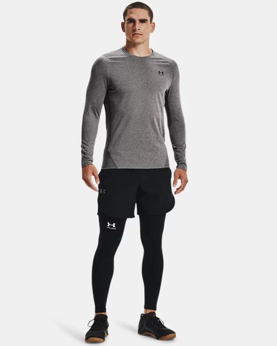 Maglietta Lycra Under Armour Grigia 3/4