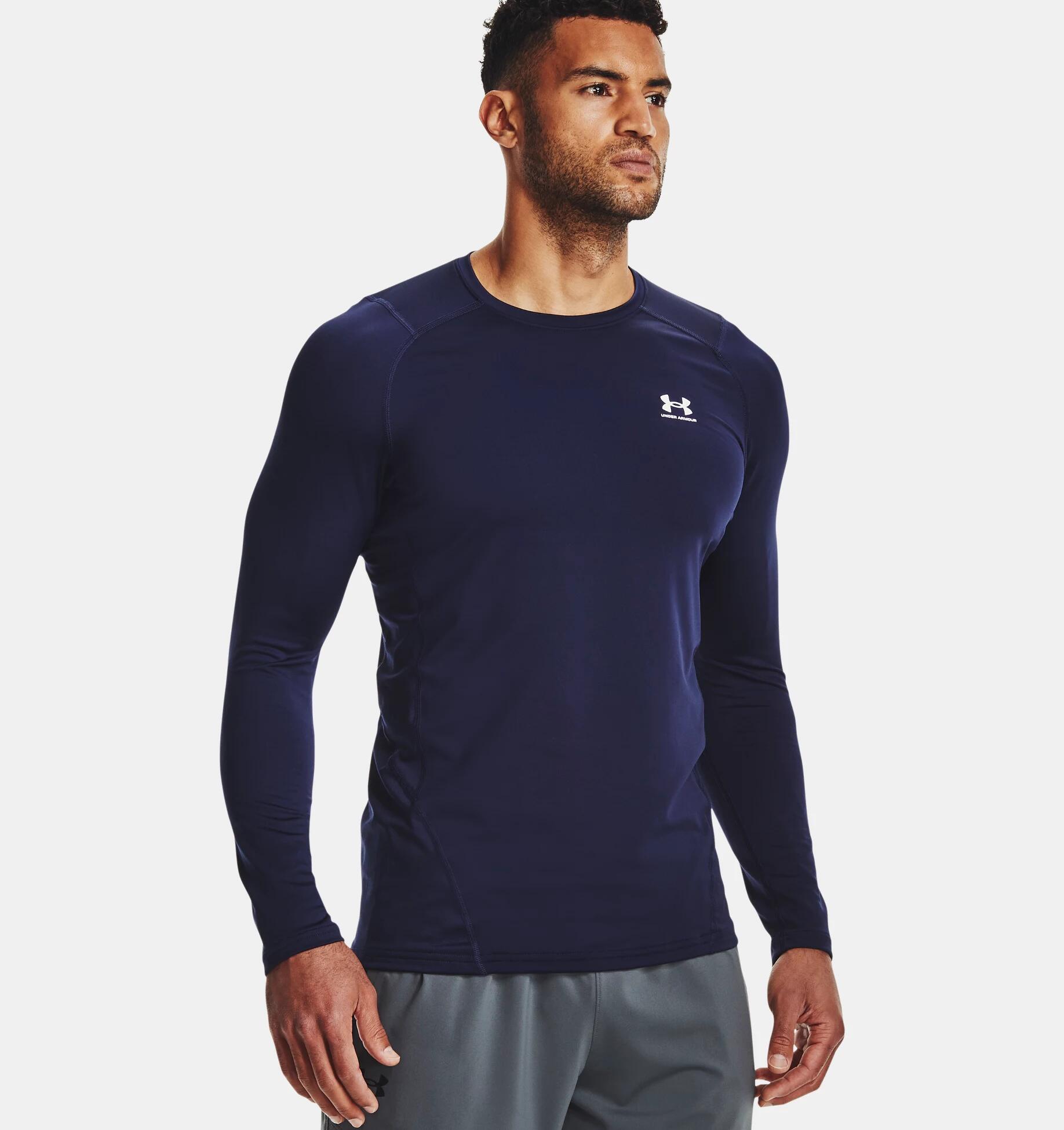 UNDER ARMOUR T-shirt Lycra Van Under Armour In Marineblauw