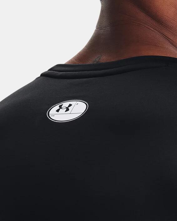 Schwarzes Under Armour Lycra T-shirt 3/6