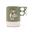 Chums Camper Mug Cup CH62-1620-M095 (550ml) - Olive Green