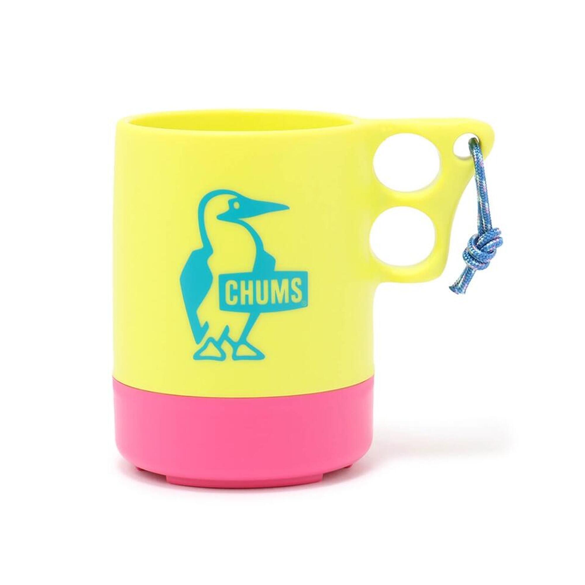 Camper Mug Cup CH62-1620-M094 (550ml) - Lemon Yellow x Pink