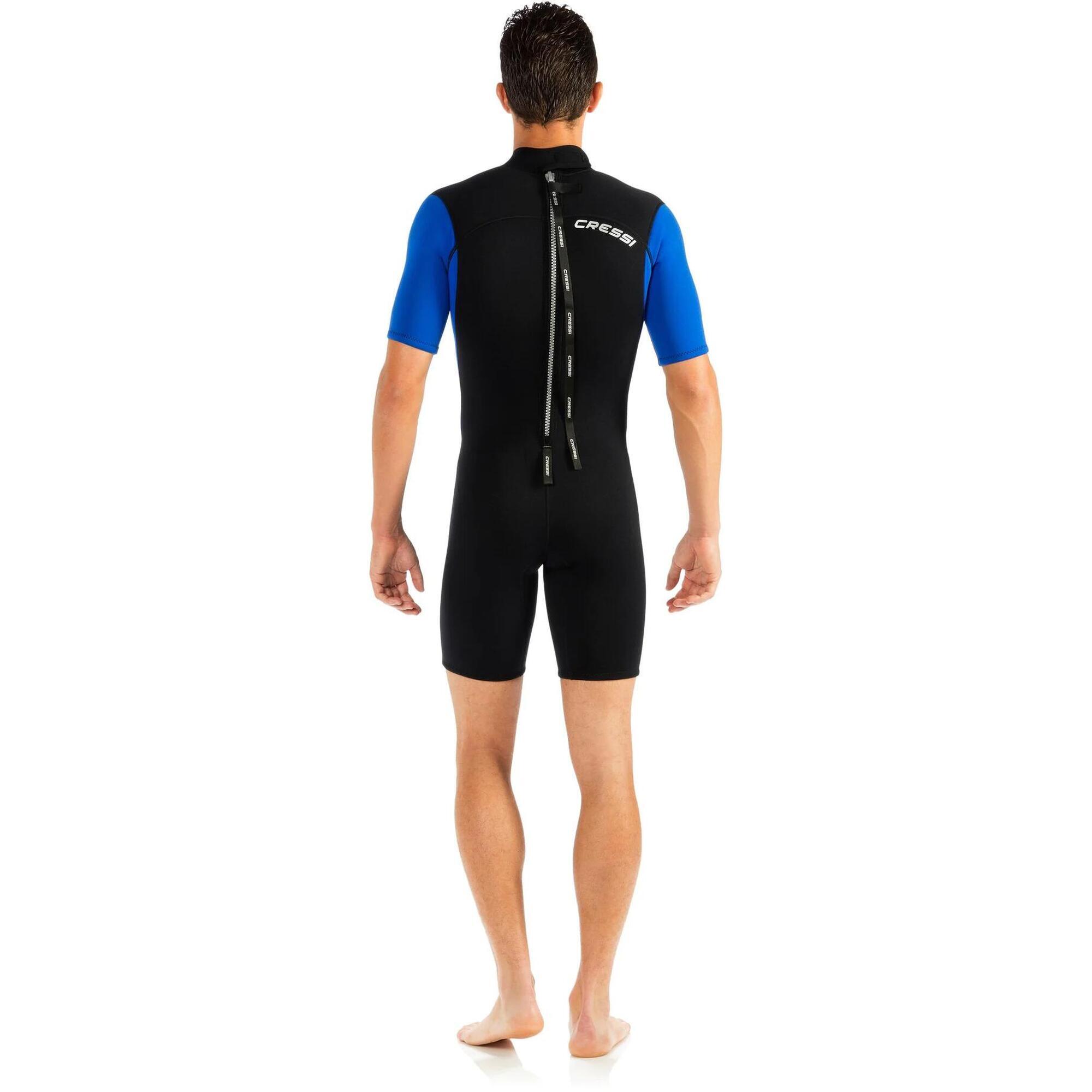 Med X Man 2.5 mm Shorty Wetsuit - Black