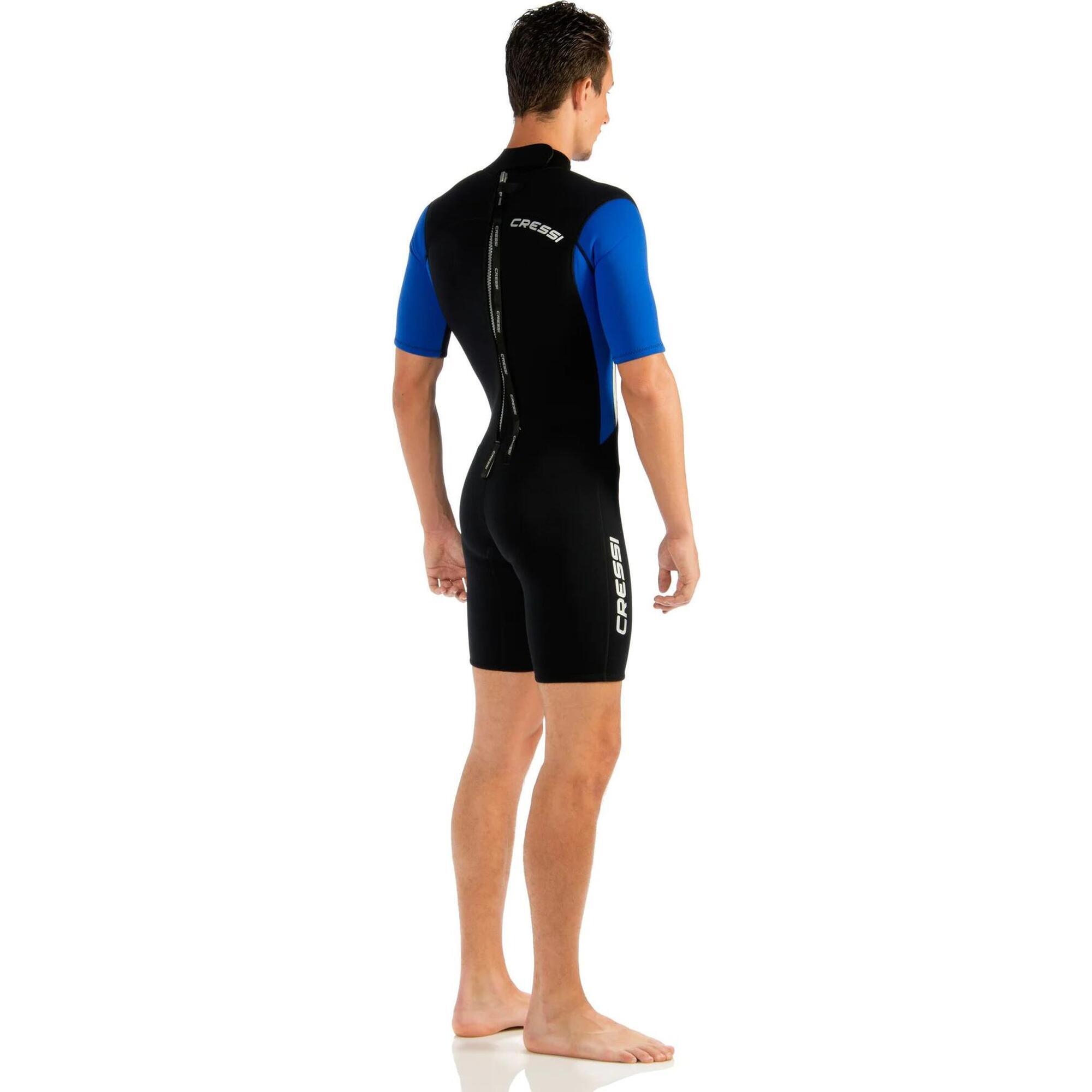 Med X Man 2.5 mm Shorty Wetsuit - Black