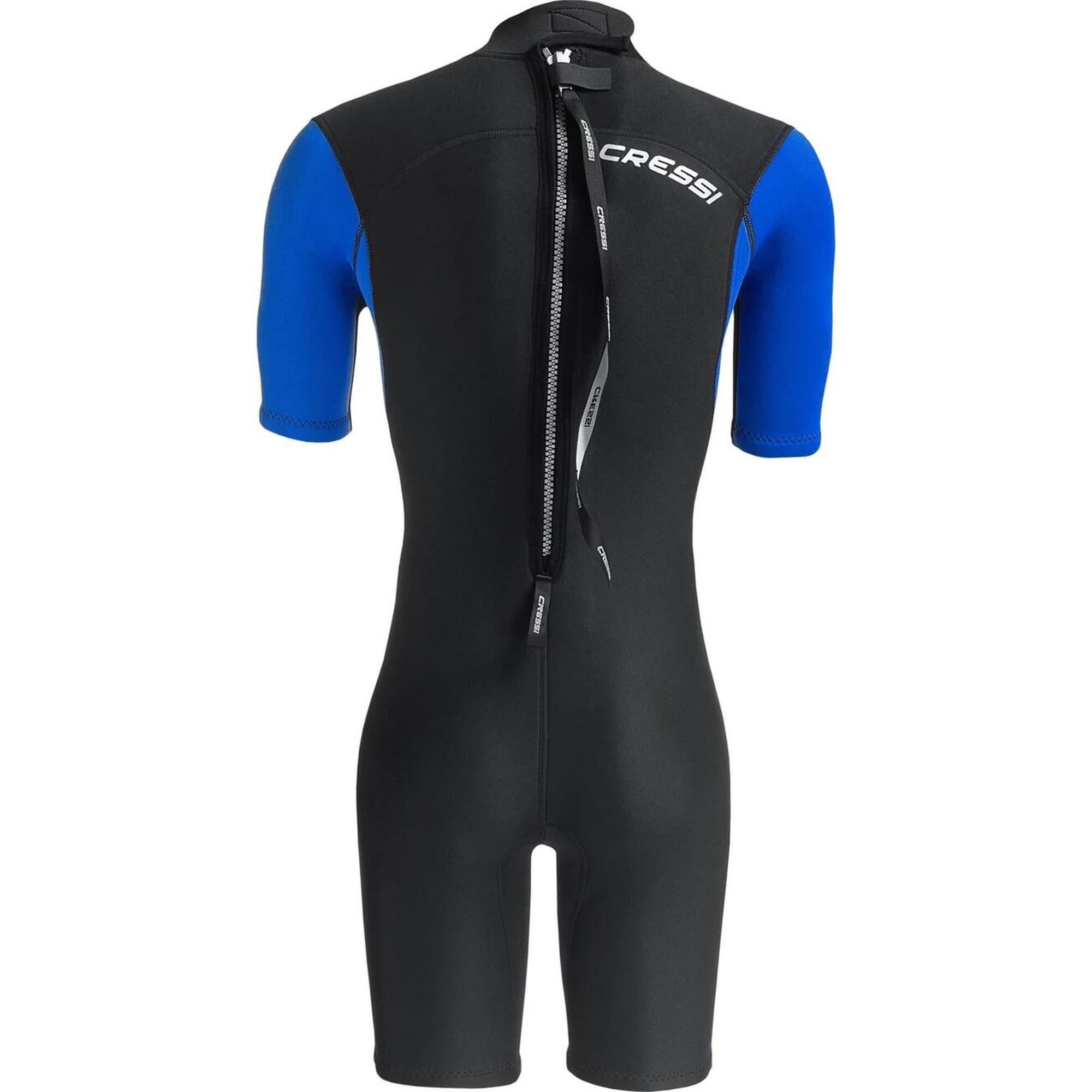 Med X Man 2.5 mm Shorty Wetsuit - Black