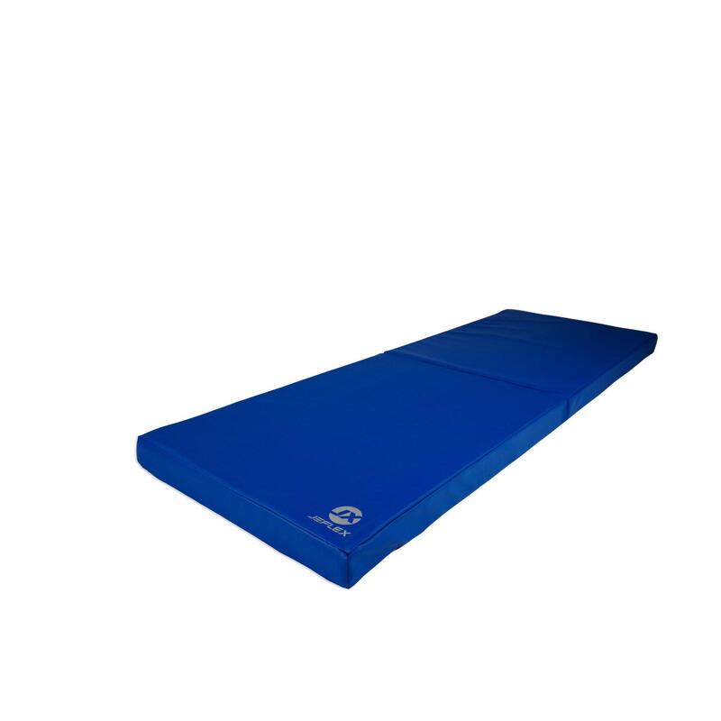Turnmatte 200 x 70 x 8 cm blau Weichbodenmatte klappbar Jeflex