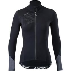 Maillot vélo route thermique manches longues femme Calvana WD1618