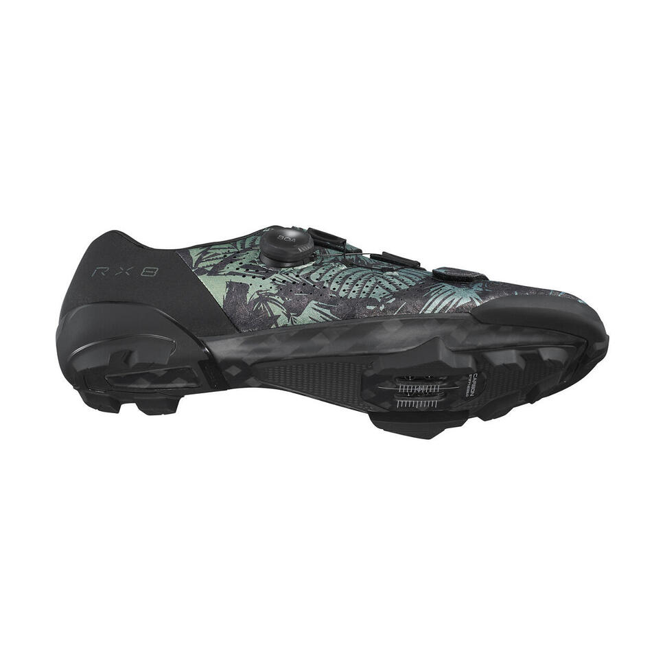 Gravel - Buty rowerowe RX80, Tropical Leaves