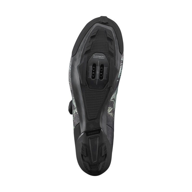 SHIMANO Ghiaia - Scarpe da bicicletta RX80, Foglie tropicali