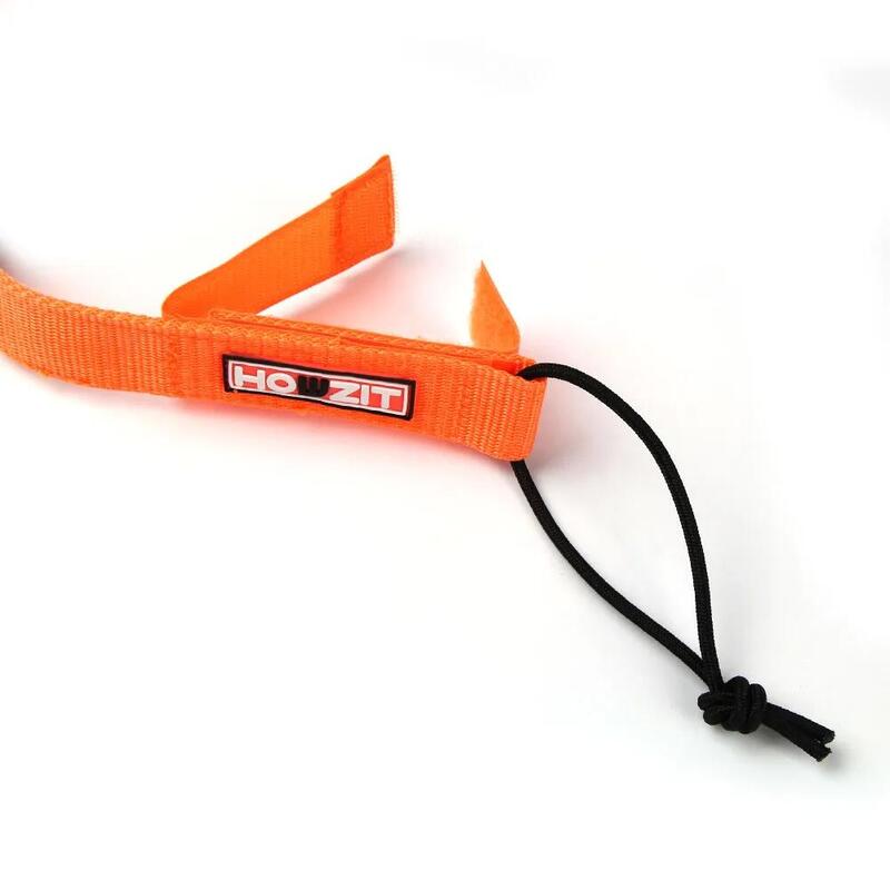 LEASH DE WINGFOIL HOWZIT COIL ORANGE POIGNET 4'