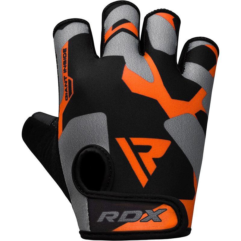 Manusi pentru fitness Rdx F6, Portocaliu, XL