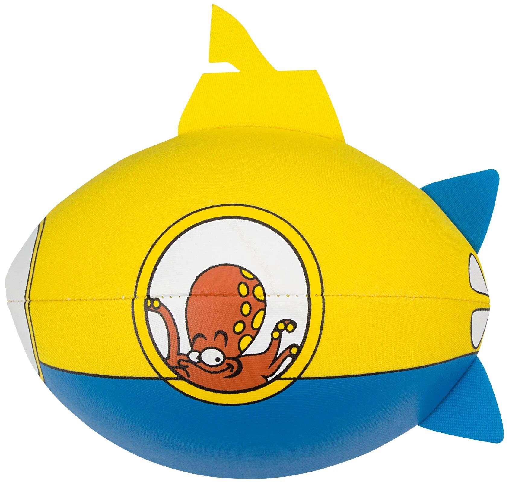Piłka plażowa Neoprenowa Animal, Żółta 2/7