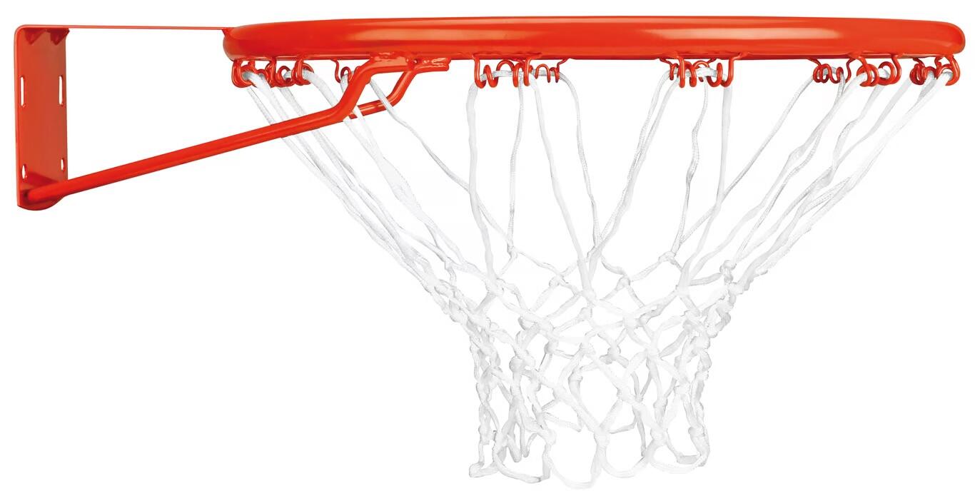 Panier de basket avec filet - Ensemble complet - Orange 3/4