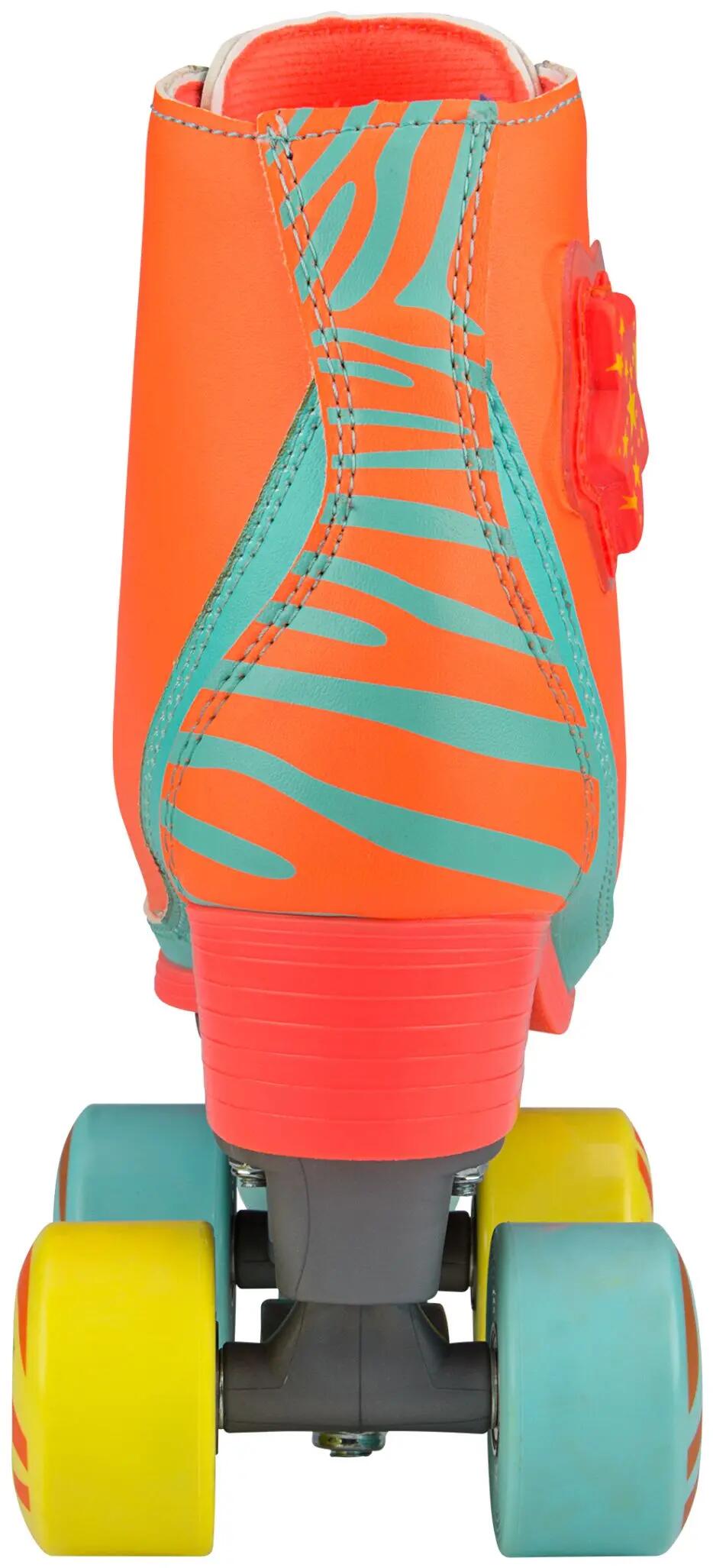 Role Nijdam LED Star Zebra, Portocaliu, 35-36 3/7