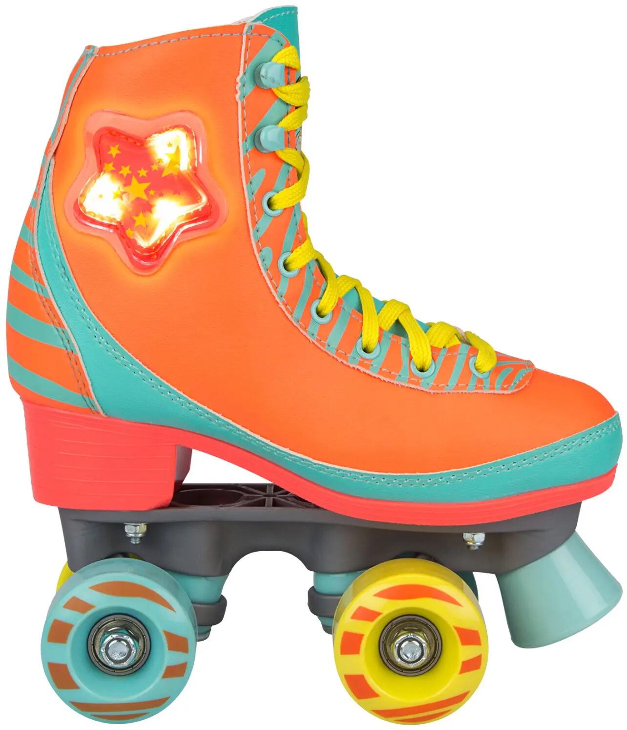 Role Nijdam LED Star Zebra, Portocaliu, 35-36 2/7
