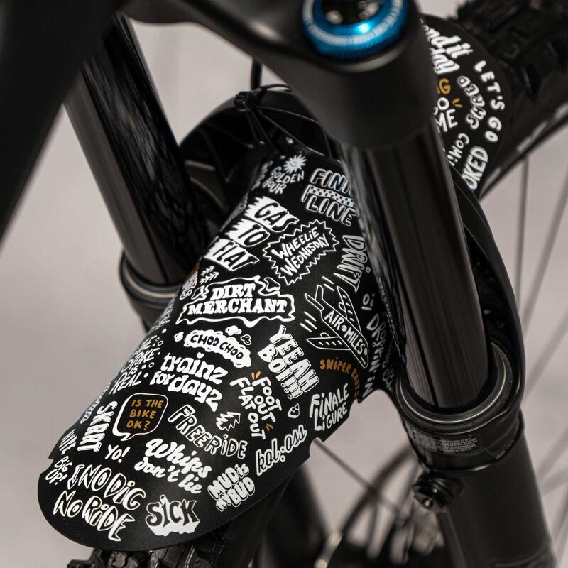 Riesel Design® Mudguard - kol:oss - MTB Schutzblech inkl. Kabelbinder