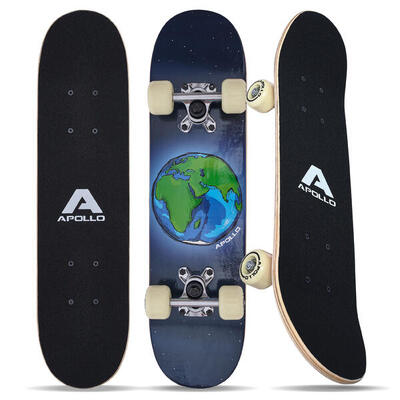 Kinderen skateboard, met abec 3 lagers, aluminium assen, verschillende designs