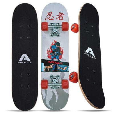 Apollo kinder skateboard 61 cm – compleet board voor beginners