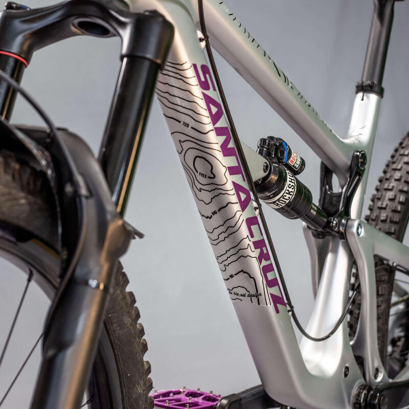 Riesel Design® frame:guard - Fahrrad Rahmenschutzfolie