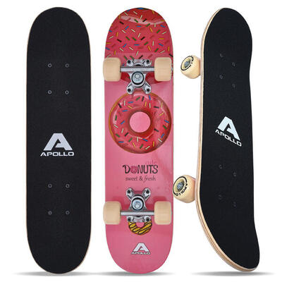 Kinderen skateboard. met abec 3 lagers. aluminium assen. verschillende designs
