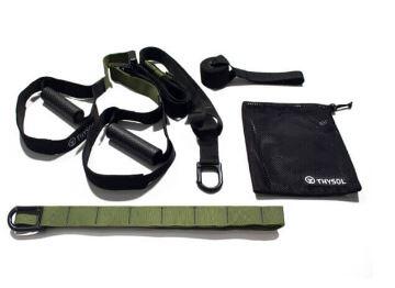 Allenamento Sospensione Sling Trainer Set – THYSOL® Xtreme Straps - Verde