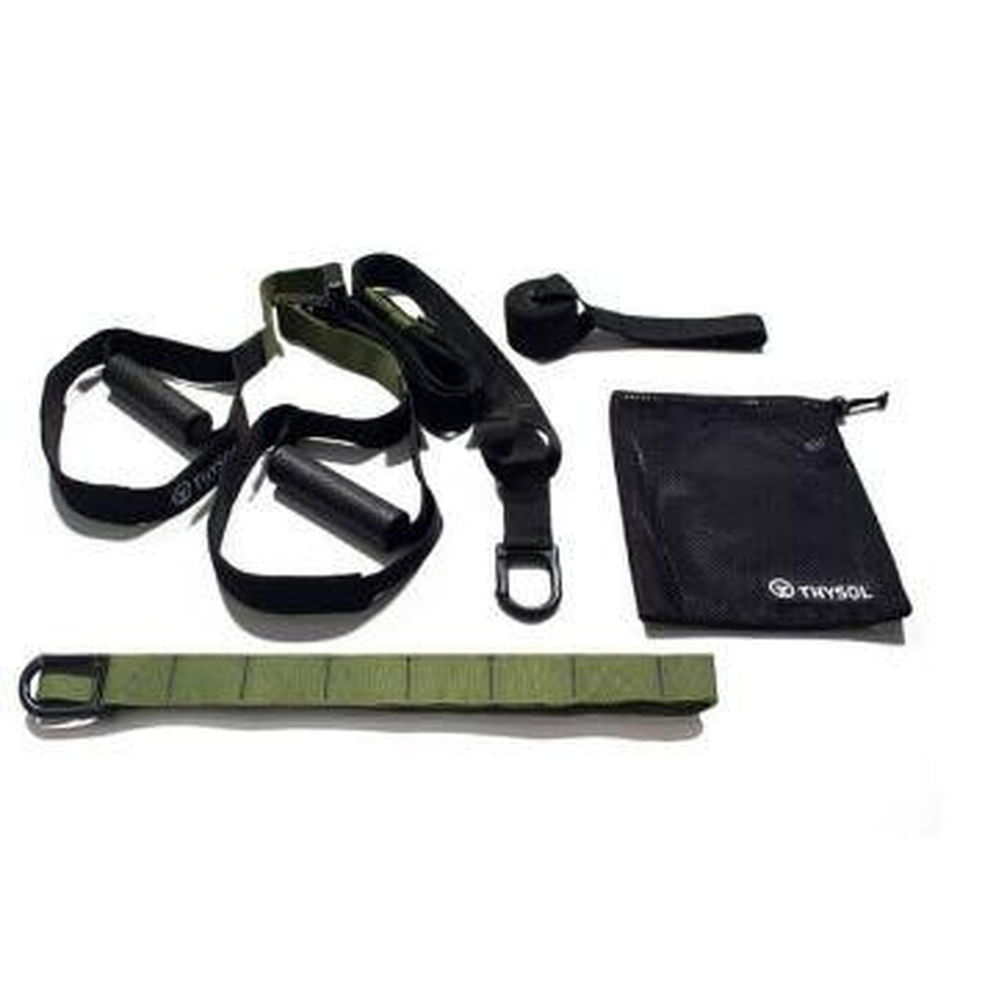 Thysol - Sangle De Suspension - Kit D'Entraînement À Suspension - Thysol® - Vert - Sangle De Suspension - Vert - Taille Unique - Decathlon
