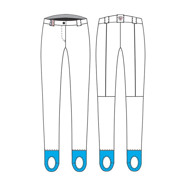 Spodnie narciarskie damskie Rossignol W Ski Fuseau 4/4