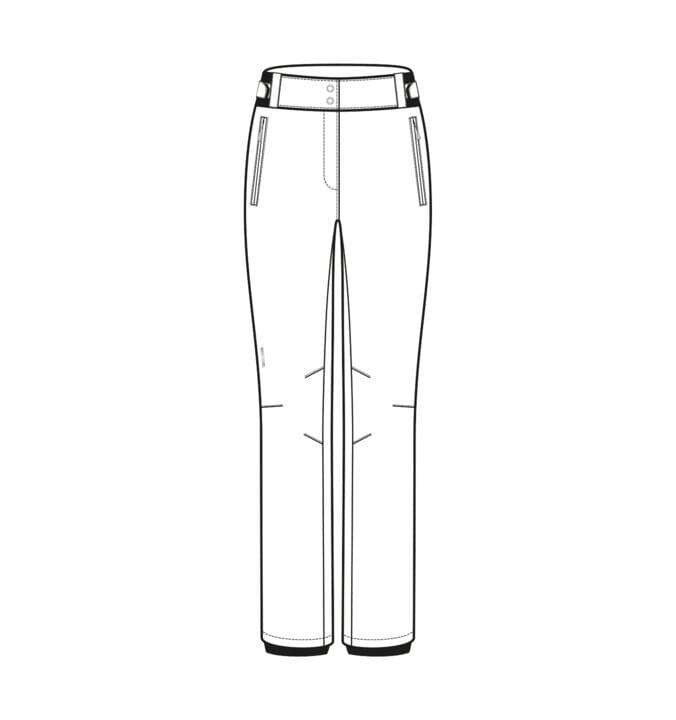 Rossignol Ski Pants Skibroek Dames - Wit 4/7