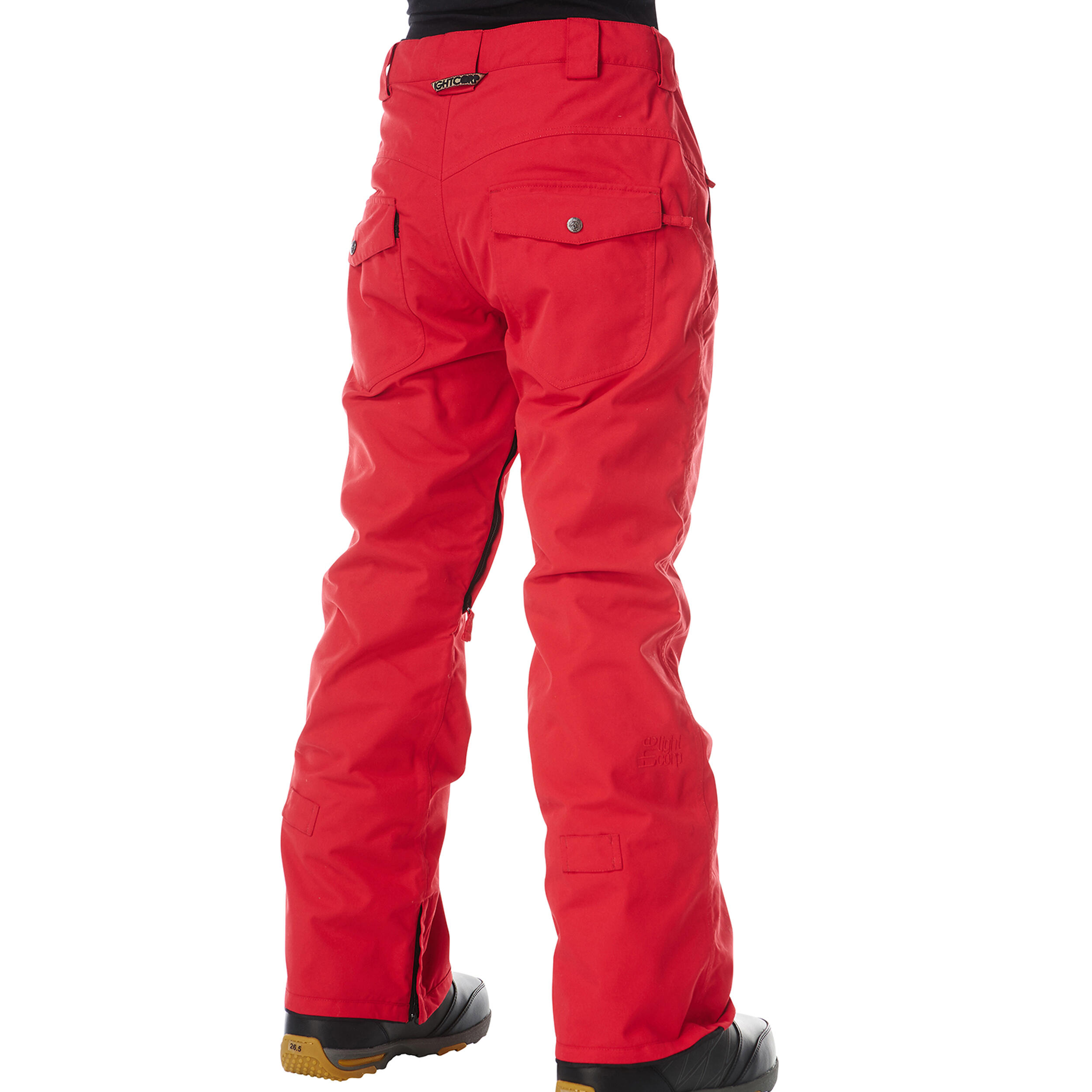 Ski-/Snowboardhose Damen - CAT red 2/5