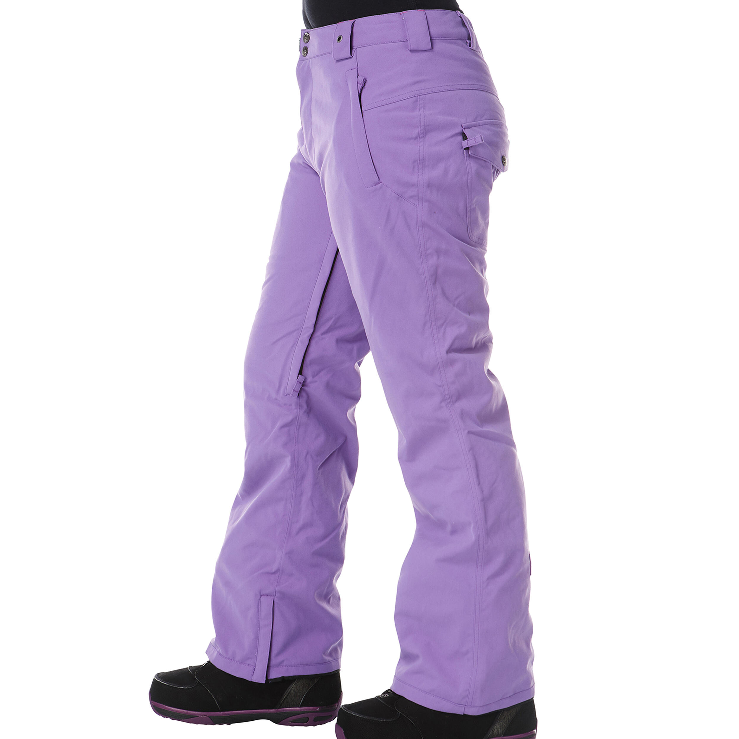 Ski-/Snowboardhose Damen - CAT purple 3/5