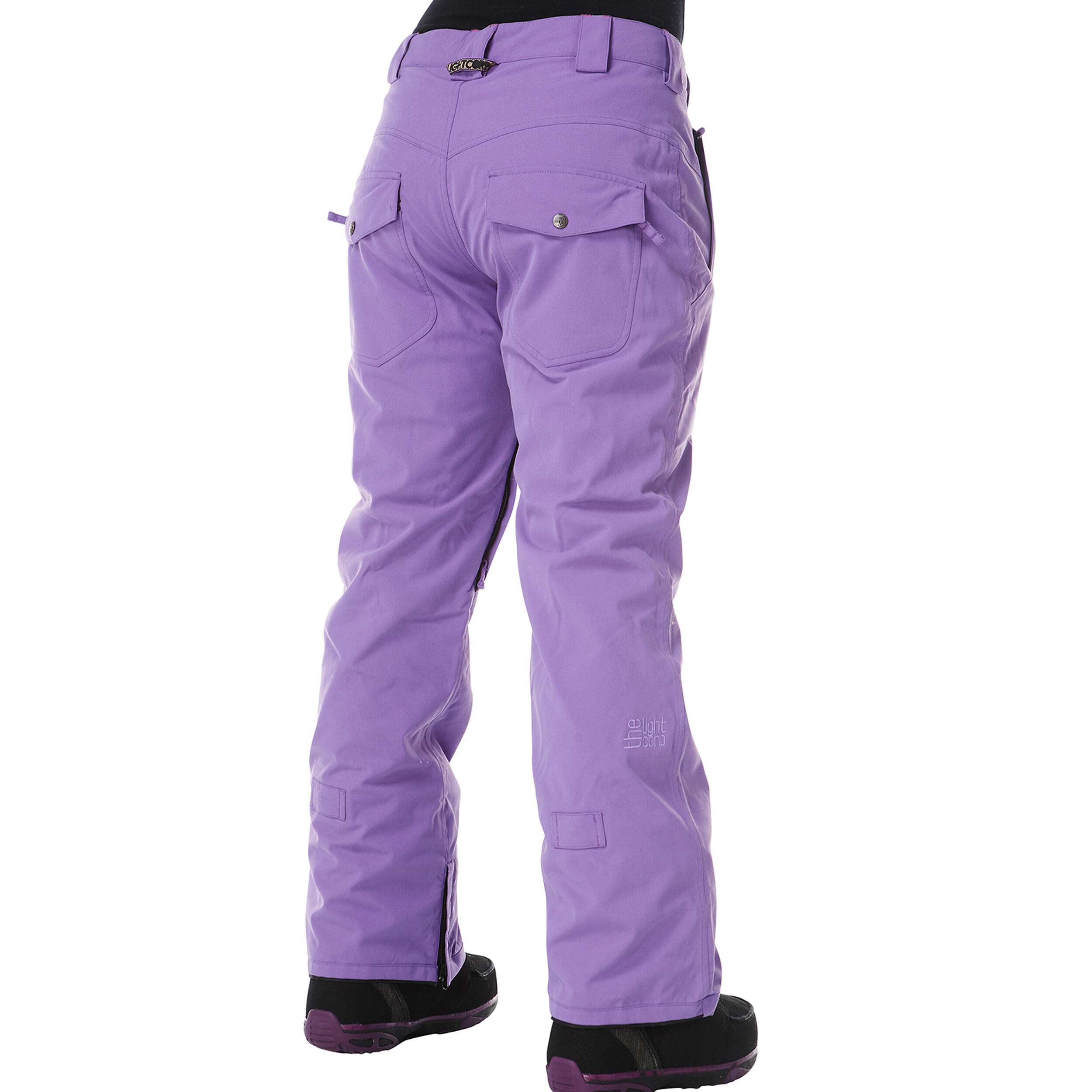 Ski-/Snowboardhose Damen - CAT purple 2/5