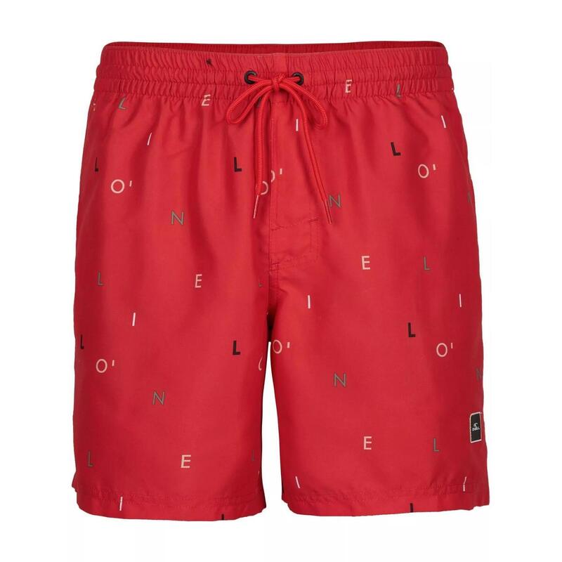 Badehose Cali Zoom Shorts Herren - rot