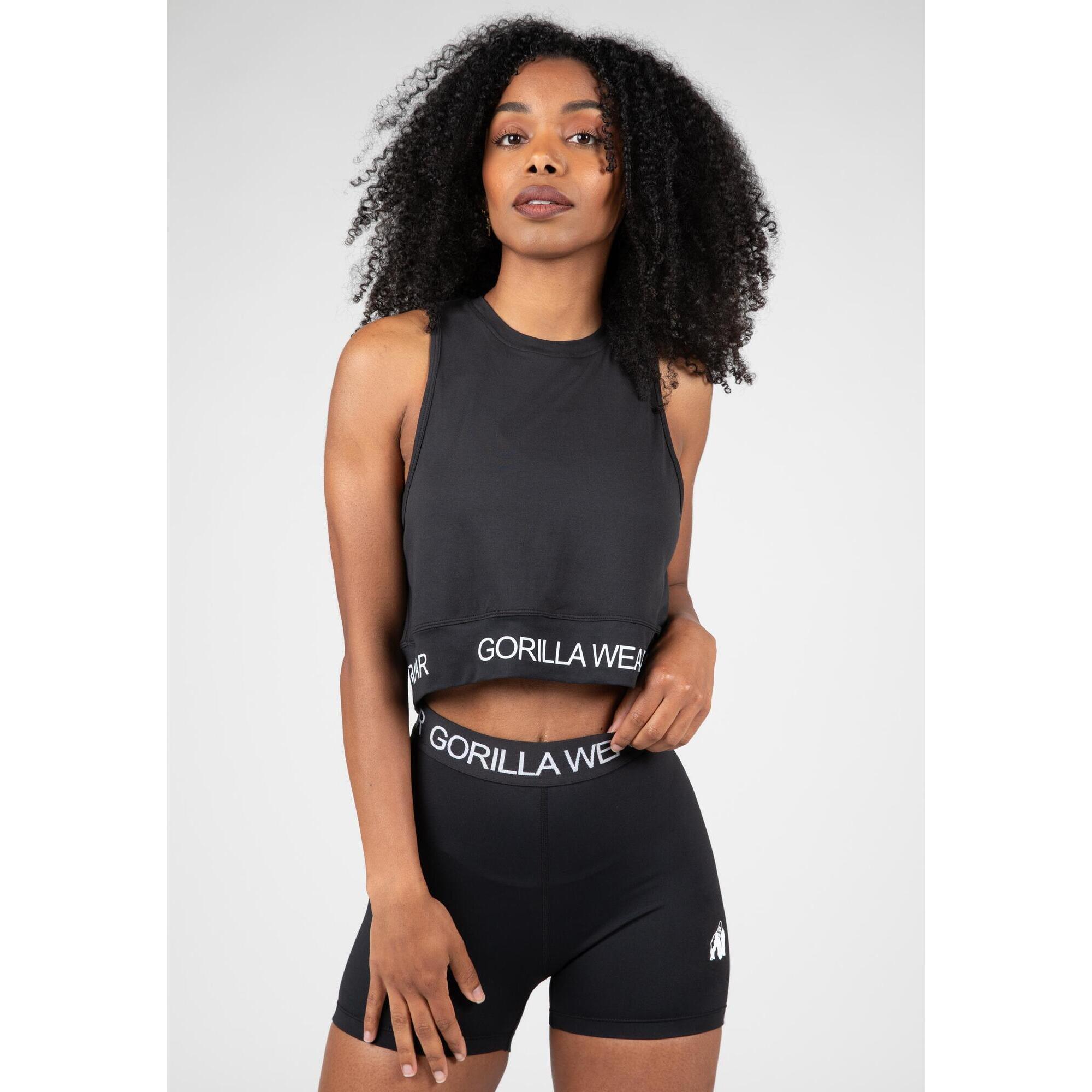 Gorilla Wear - Débardeur Court Colby - Noir - Débardeur - Noir - 44 L - Decathlon