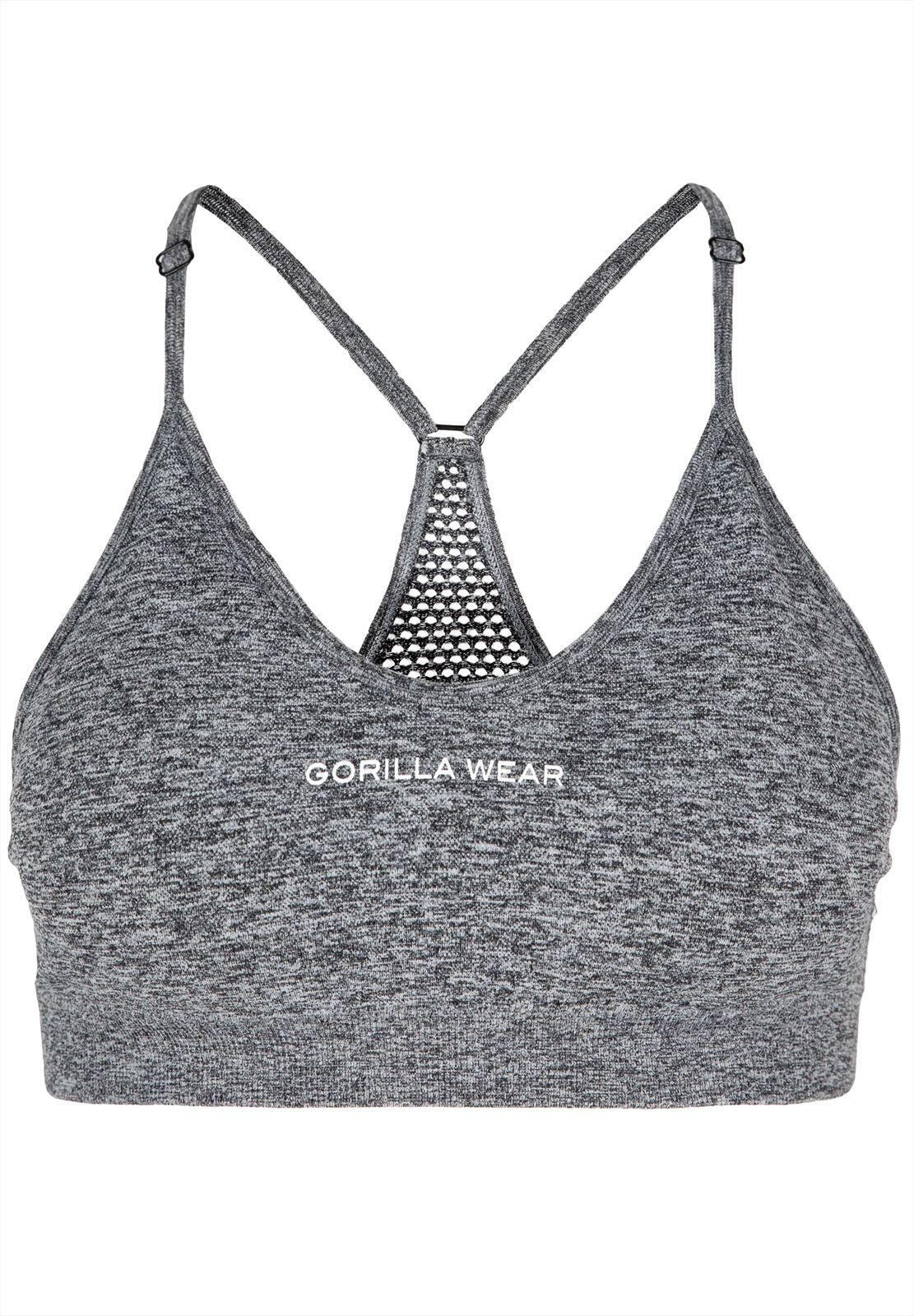 Quincy Senza soluzione di continuità Reggiseno sportivo - Grau Melange 5/6
