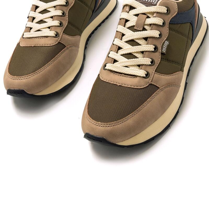 Zapatillas Caminar Hombre MTNG Porland Beige