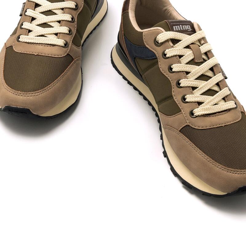 Zapatillas Caminar Hombre MTNG Porland Beige