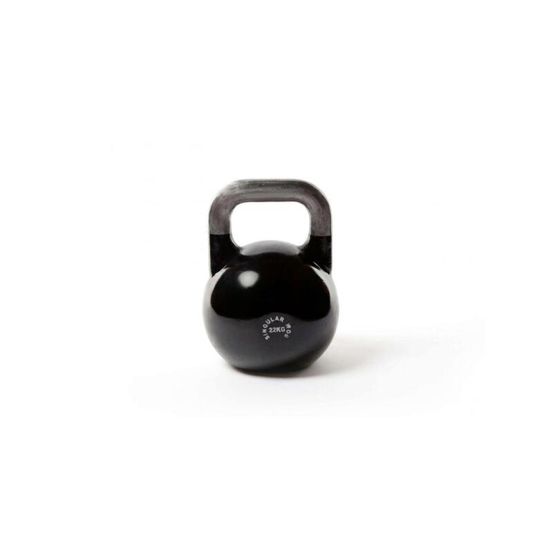 KETTLEBELL COMPETICION PESA RUSA 22 KG NEGRA MATE